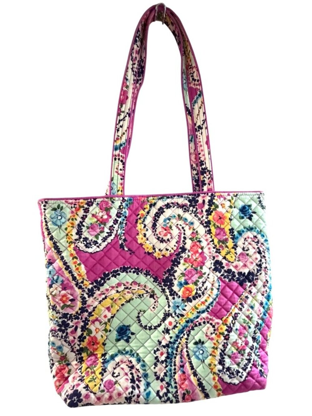 Vera Bradley Tote Shoulder Bag Pink